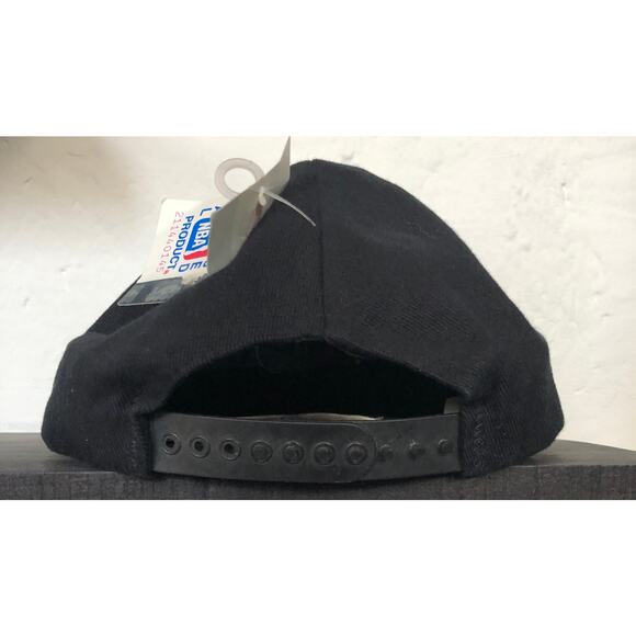 NEW Seattle Sonics 1996 Drew Pearson snapback Needle black NBA Supersonics vtg - Picture 2 of 9